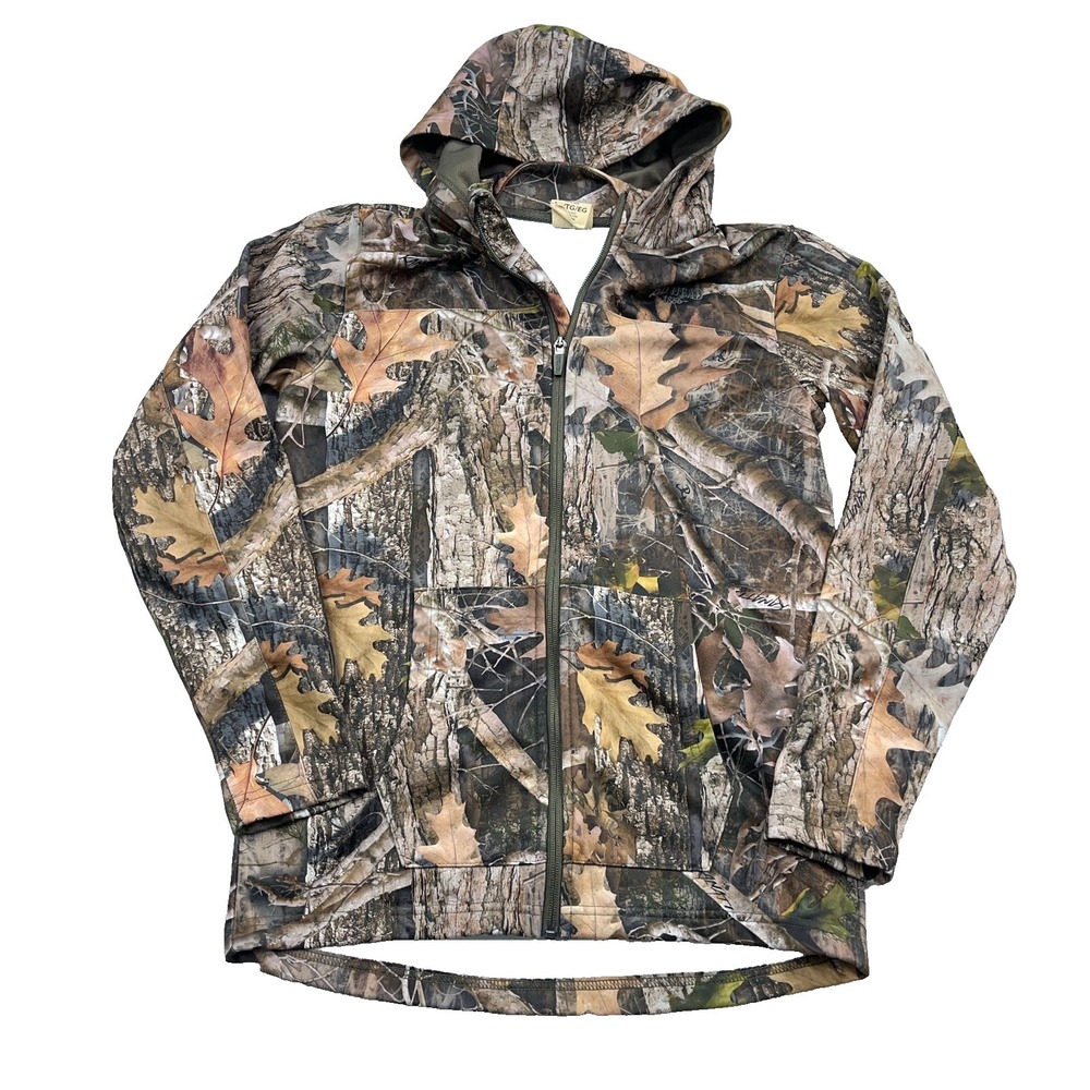Red Head Hoodie Boys XL Camo Full Zip Jacket Performance Hunting Youth